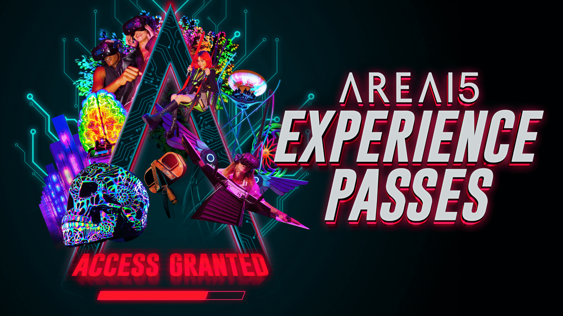 AREA15 Experience Passes - Ticket Passes + Bundles