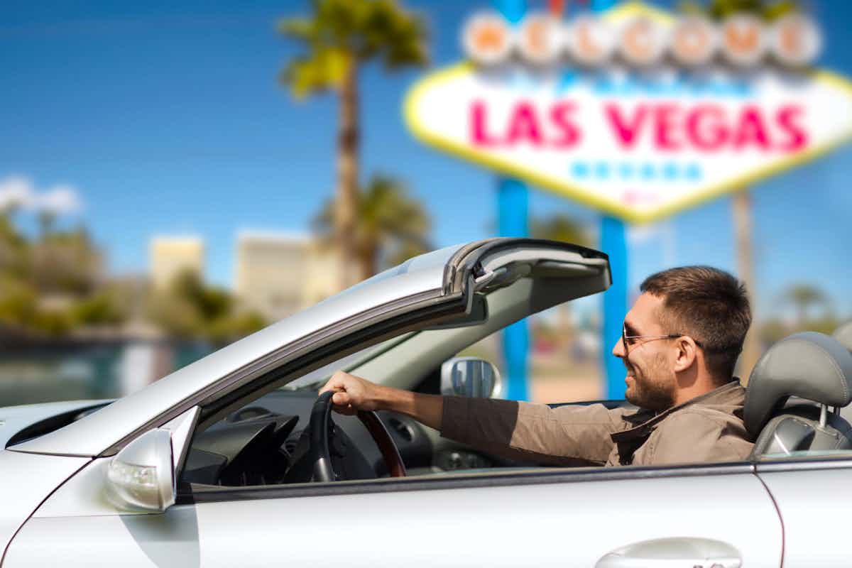 person driving during daytime in las vegas